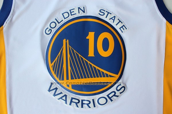 Maglia Golden State Warriors David Lee #10 Bianco
